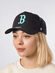 Бейсболка 47 BRAND арт. B-MPDTP02WBP-BKST Boston Red Sox MLB (черный)